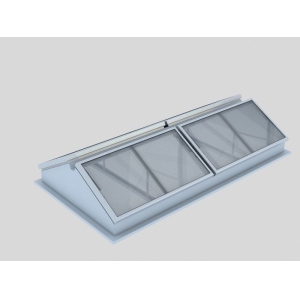 三角形電動排煙天窗