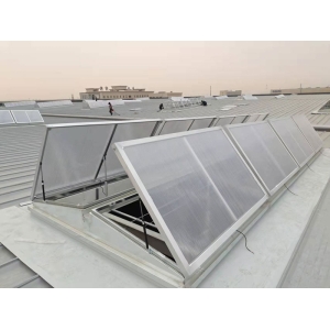 三角形電動排煙天窗