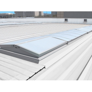 三角形電動排煙天窗