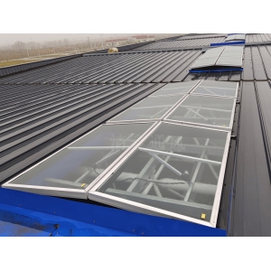 三角形電動采光排煙天窗